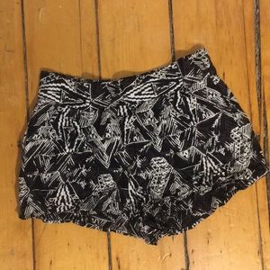 Urban Outfitters patterned cloth shorts